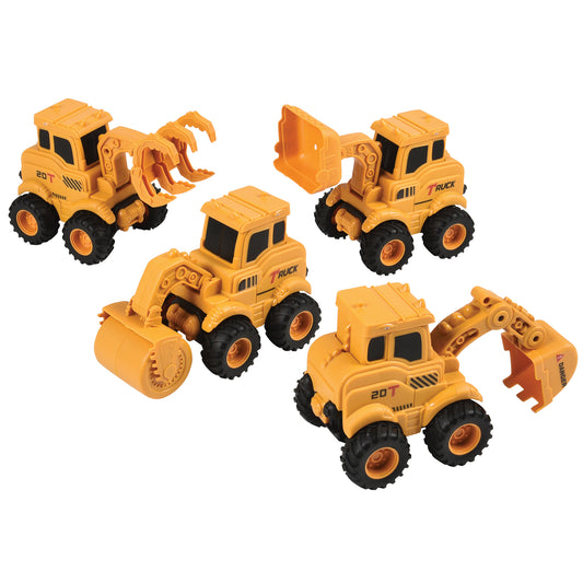 Press & Go Construction Trucks