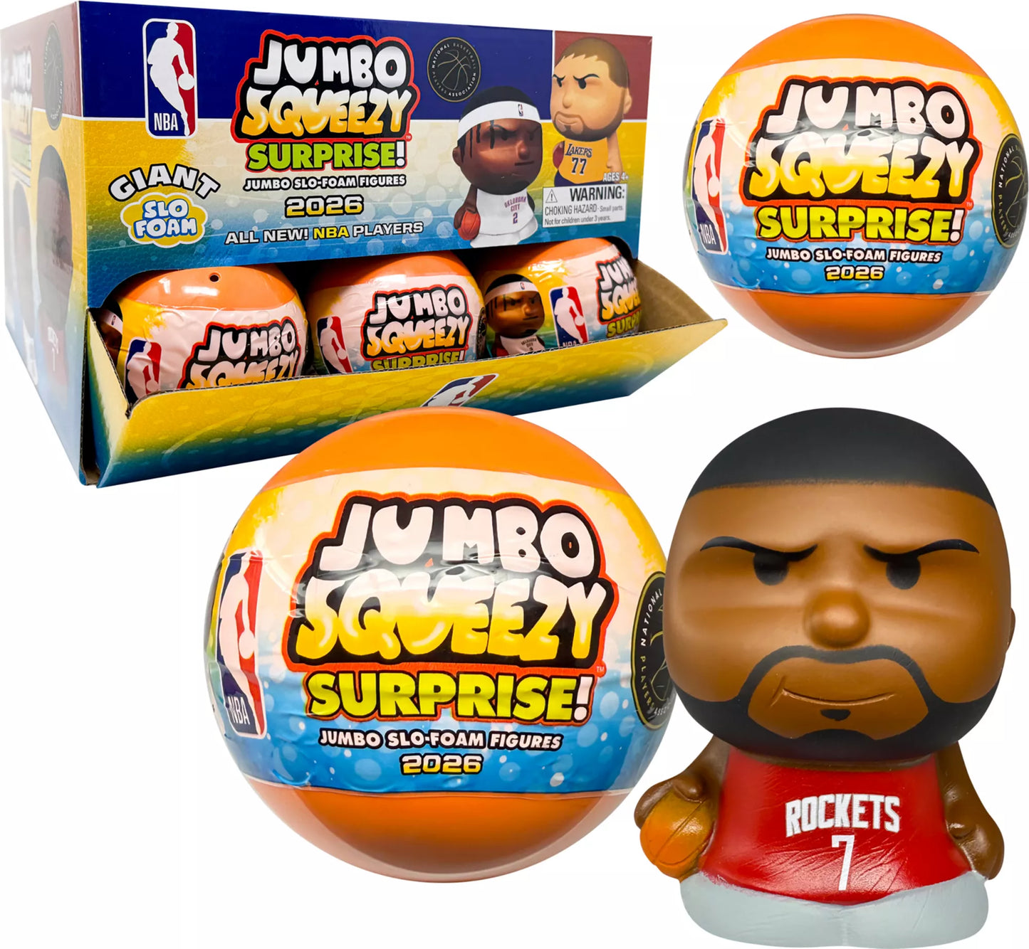 NBA Jumbo SqueezyMates 2026