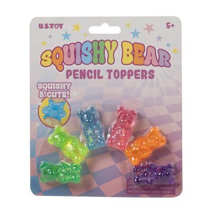 Squishy Bear Pencil Toppers