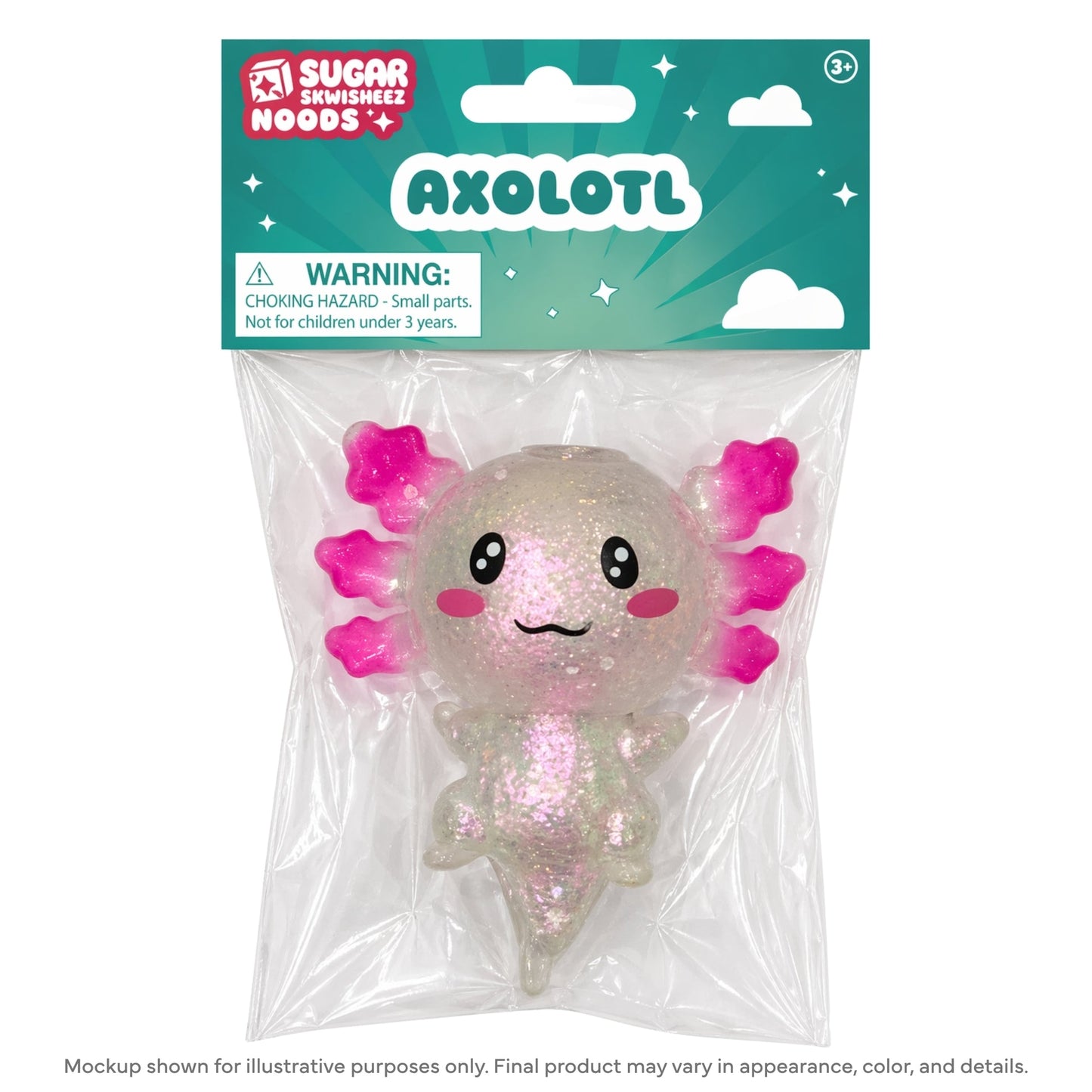 Sugar Skwisheez Noods Axolotl