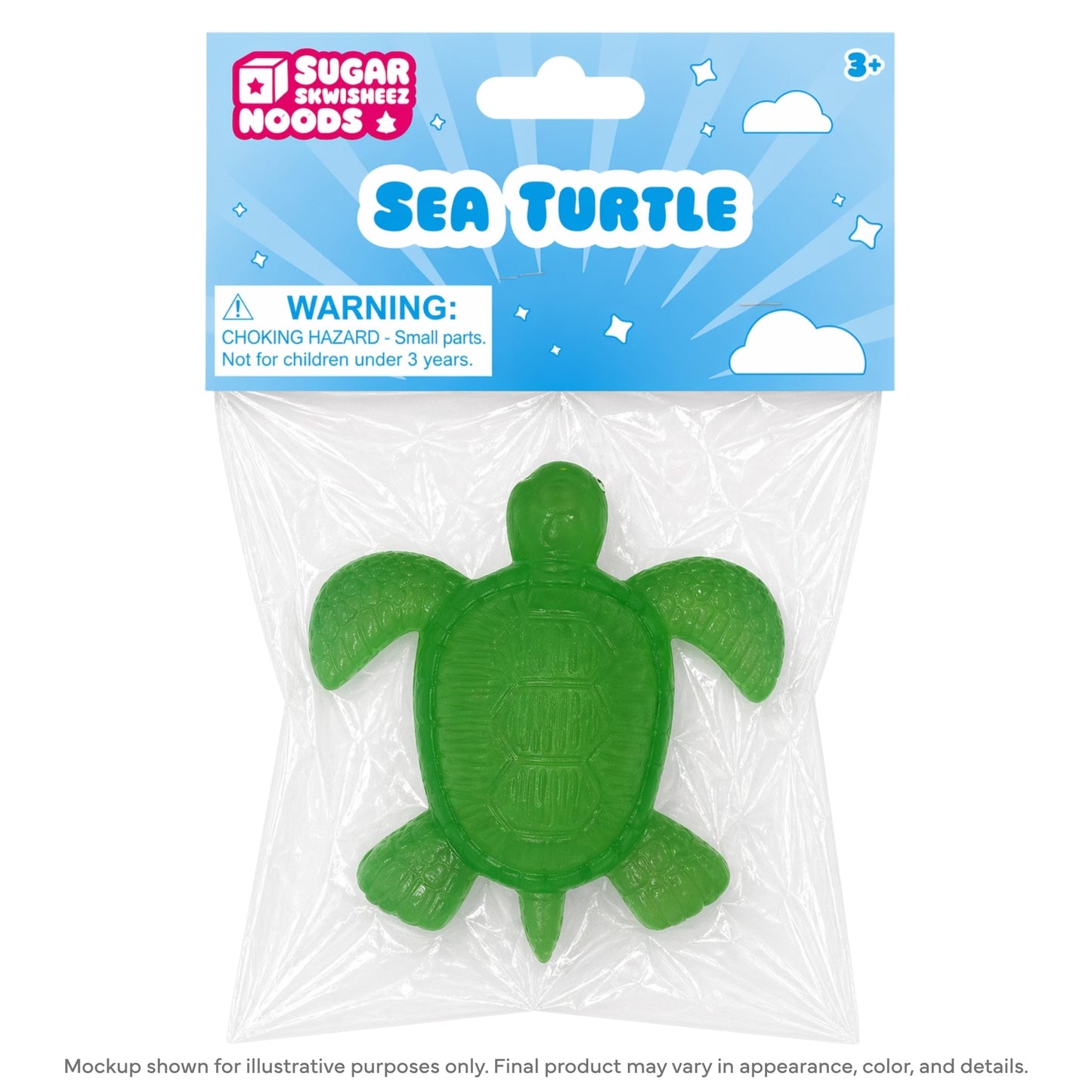 Sugar Skwisheez Noods Sea Turtle