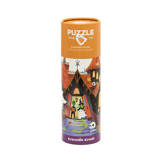 100pc Holographic Canister Puzzle Haunted House