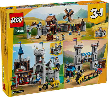 Medieval Horse Knight Castle