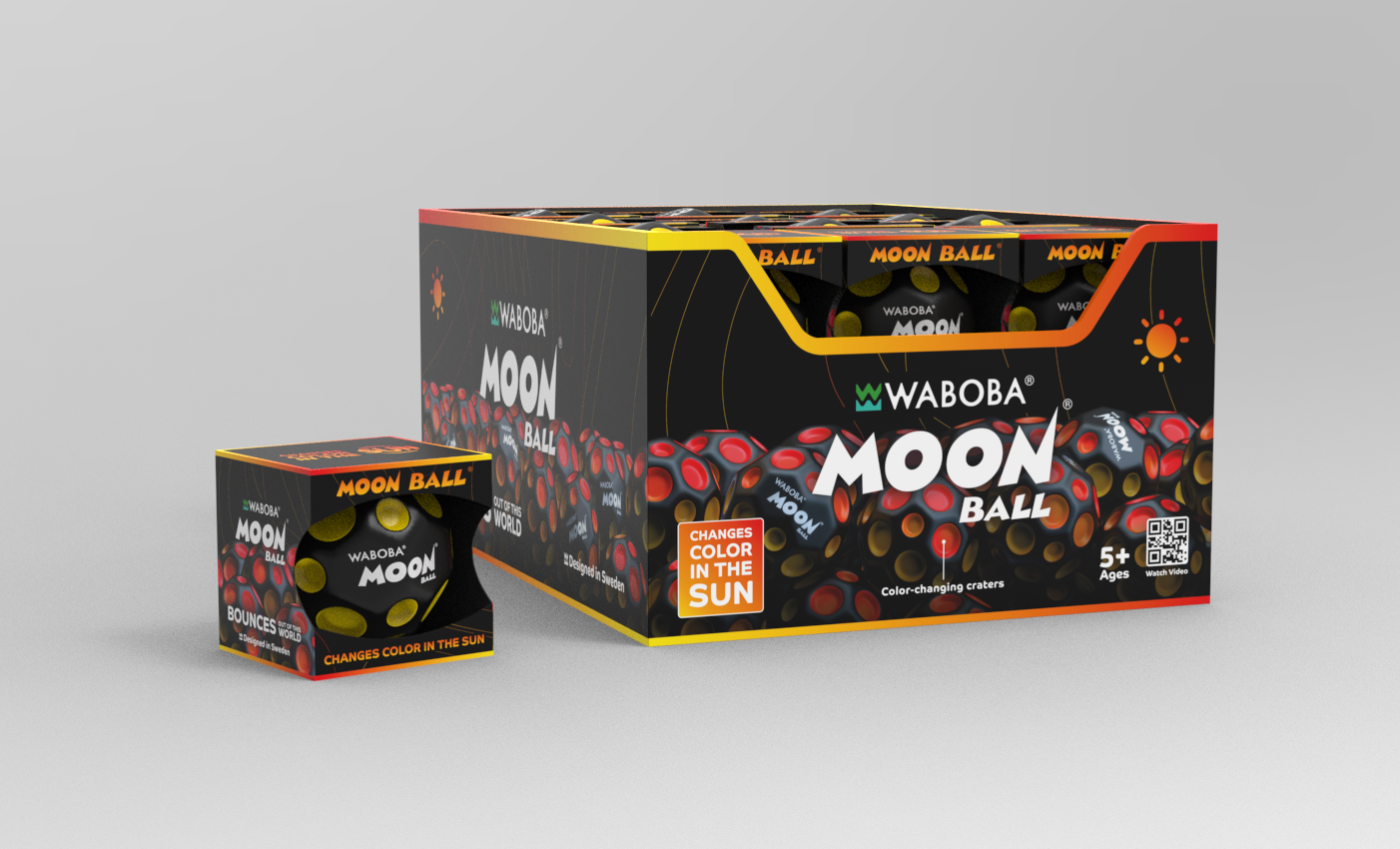 Moonball UV Color Change