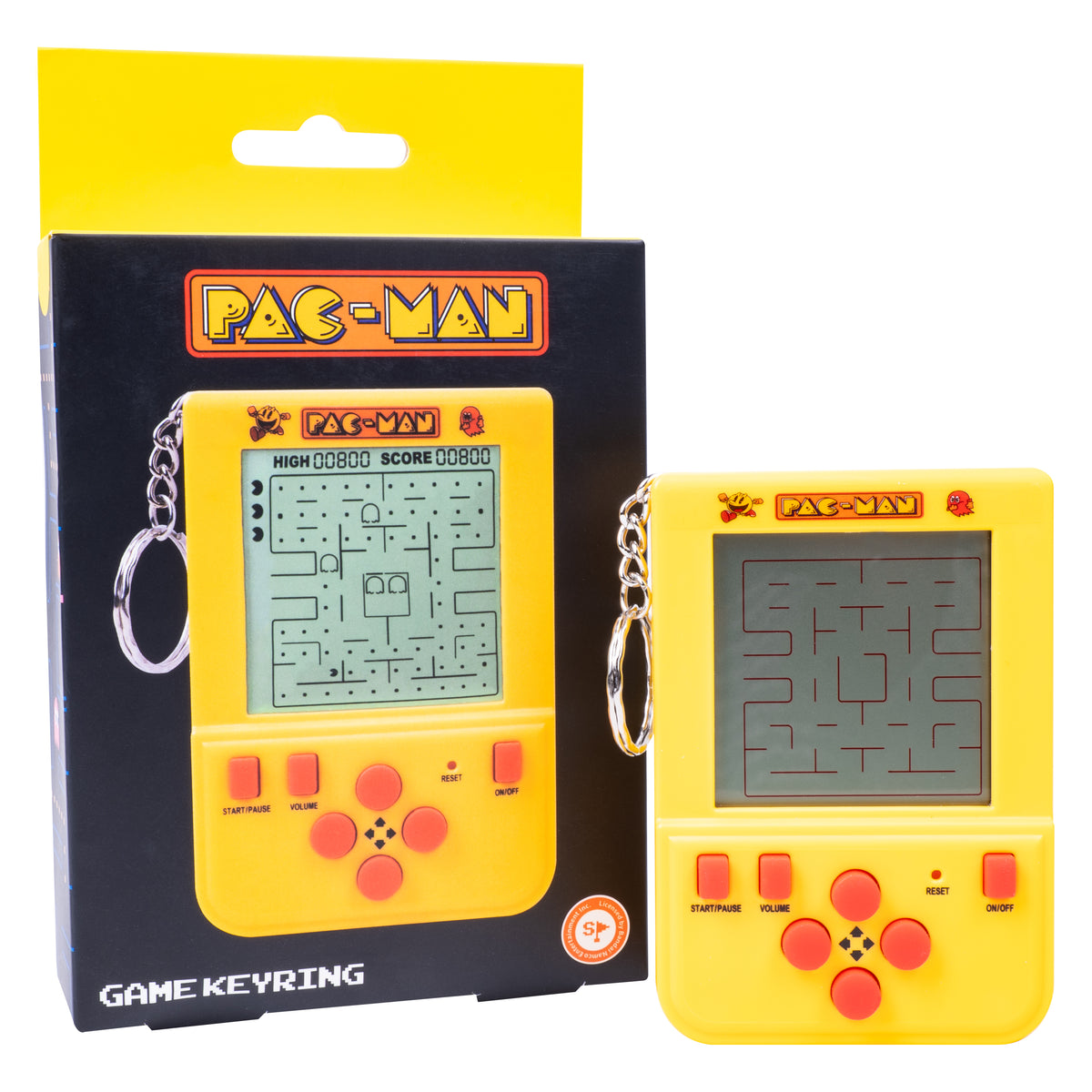 PacMan Keyring Arcade Game