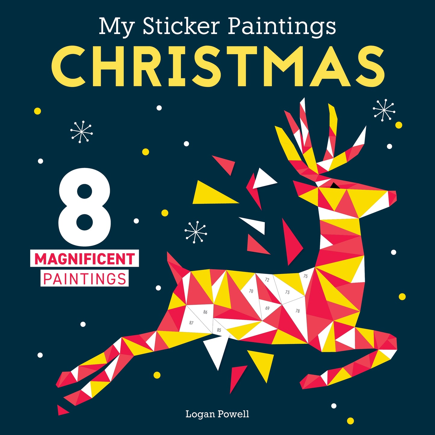 Christmas Sticker Paintings
