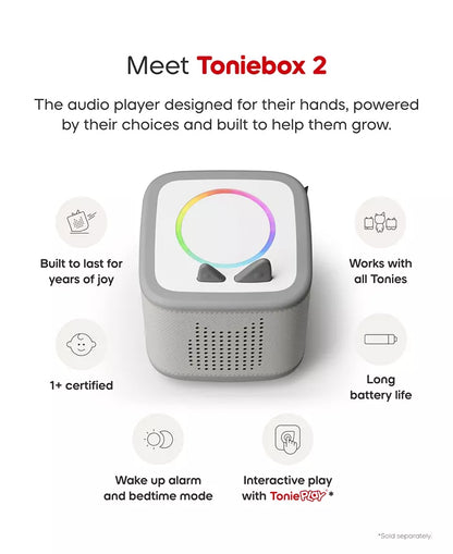 Grey Toniebox 2 Starter Set - Playtime Puppy