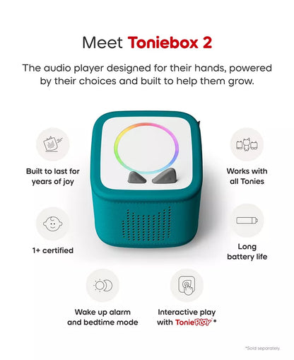 Teal Toniebox 2 Starer Set - Playtime Puppy