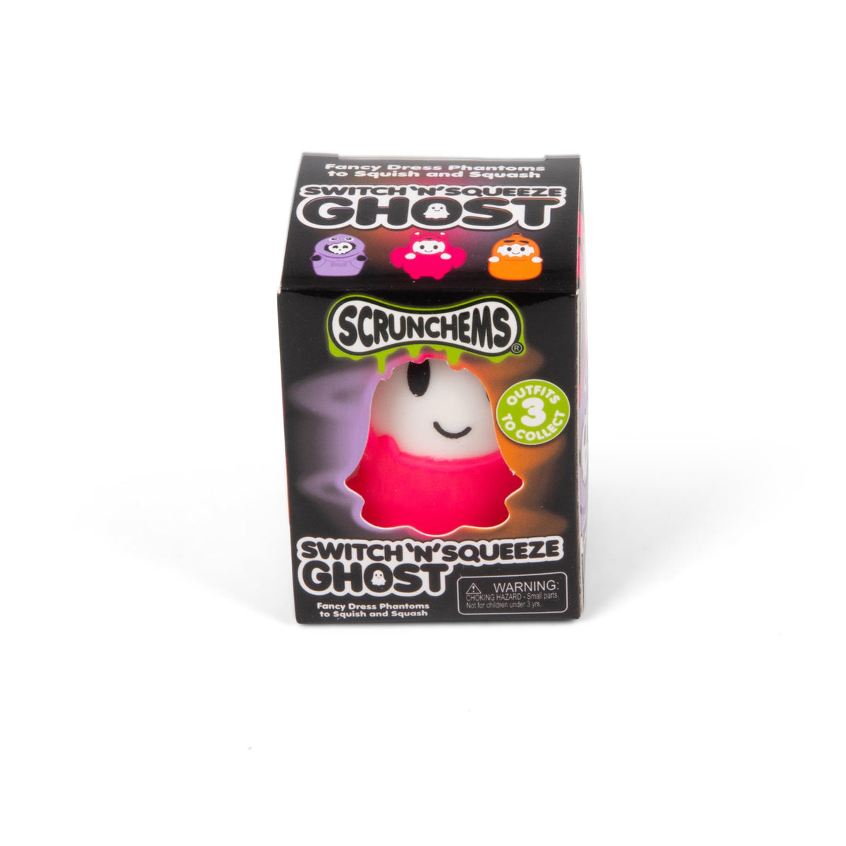 SCRUNCHEMS SWITCH ‘N’ SQUEEZE GHOST