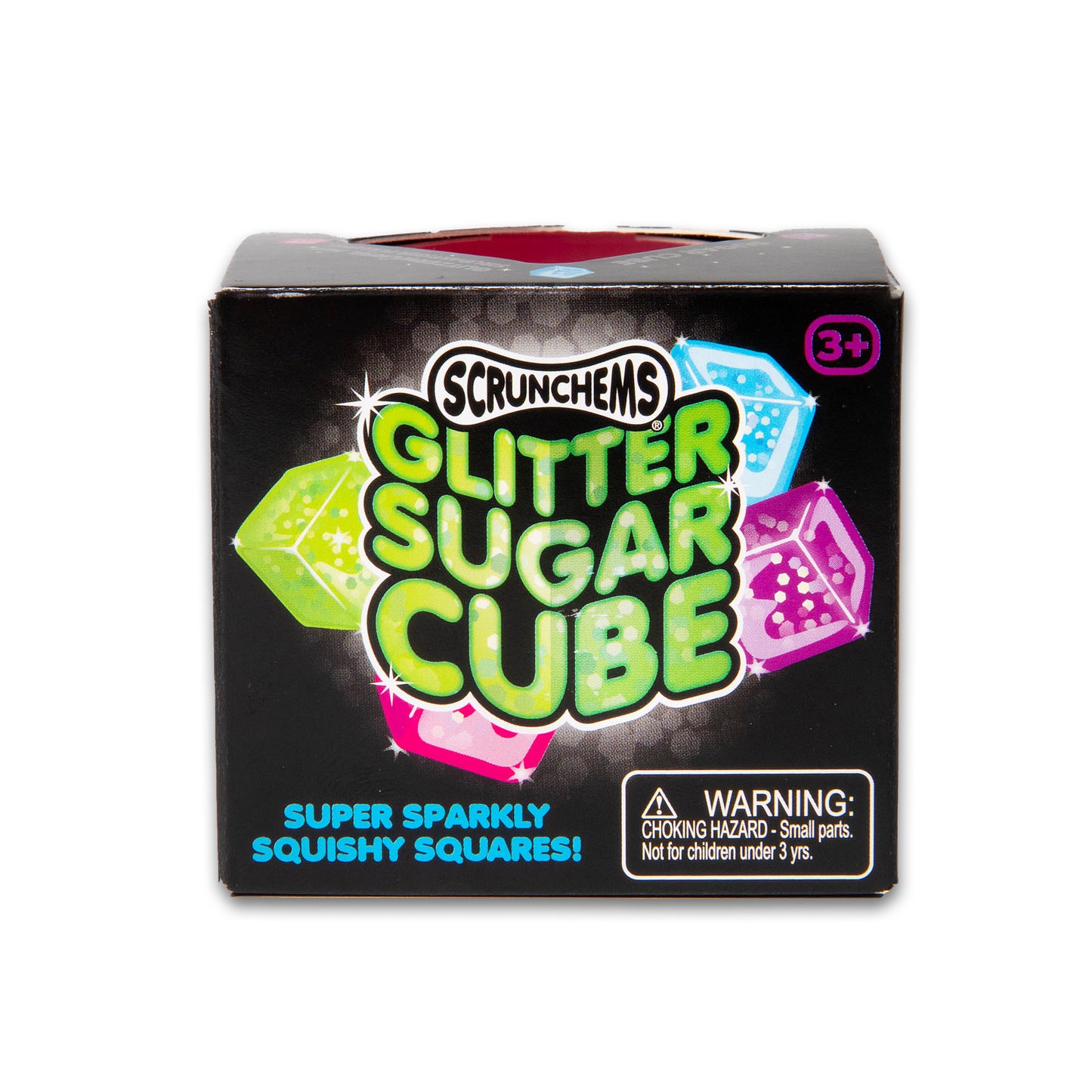 SCRUNCHEMS GLITTER SUGAR CUBE