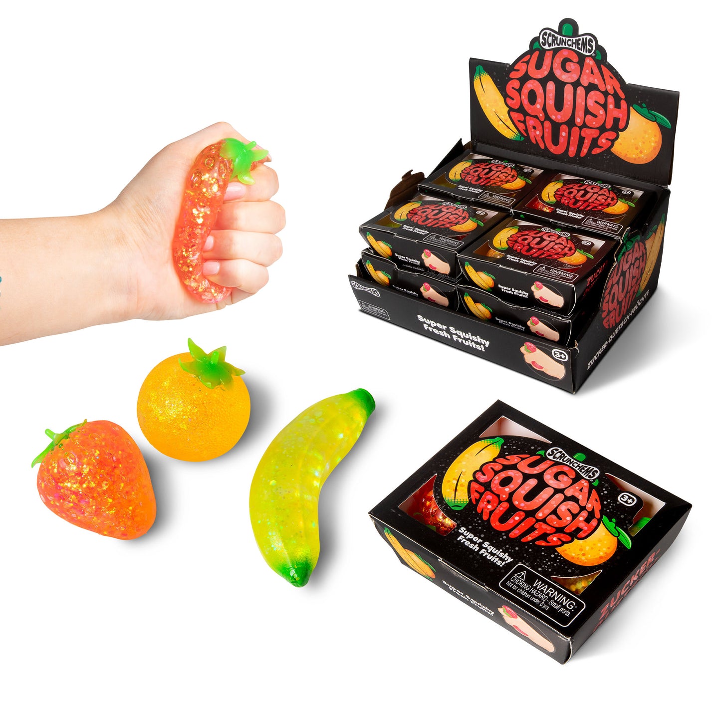 SCRUNCHEMS SUGAR SQUISH FRUITS