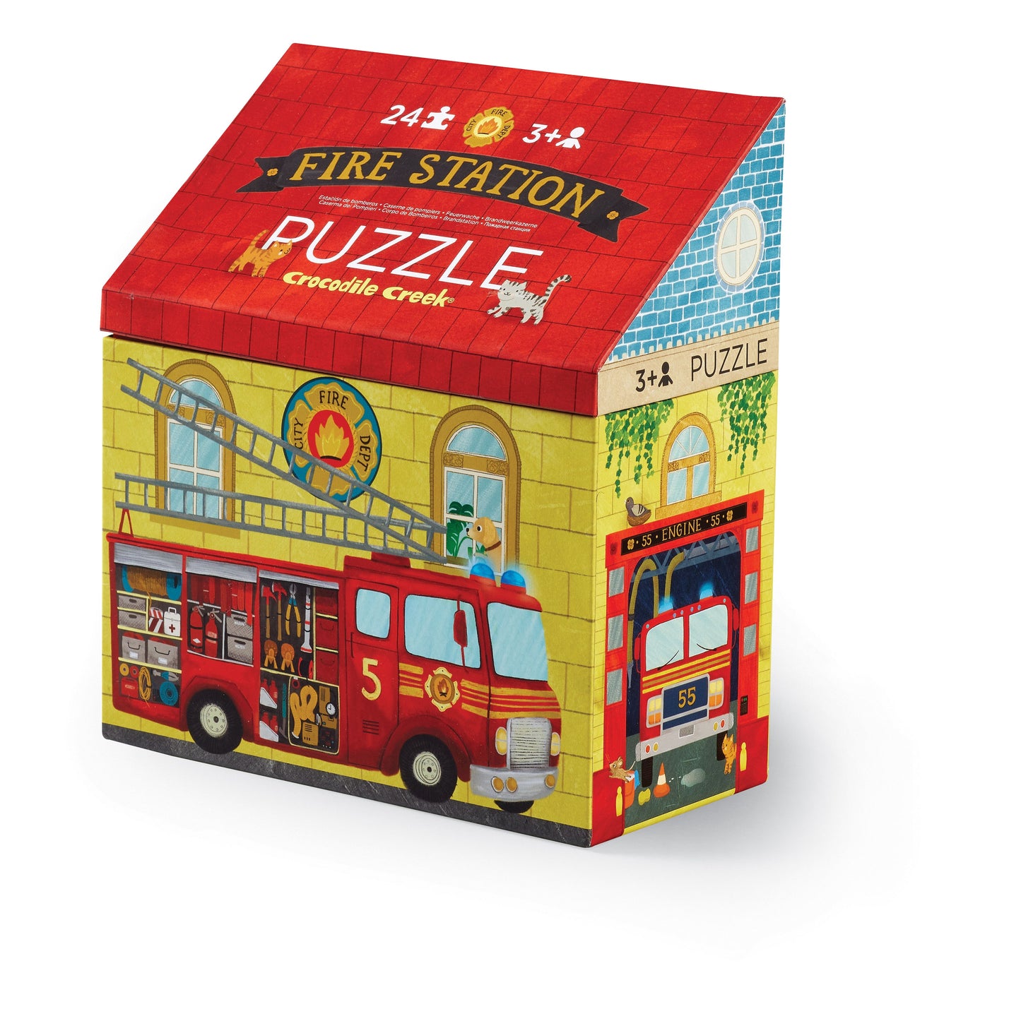 Fire House 24 Pc Puzzle