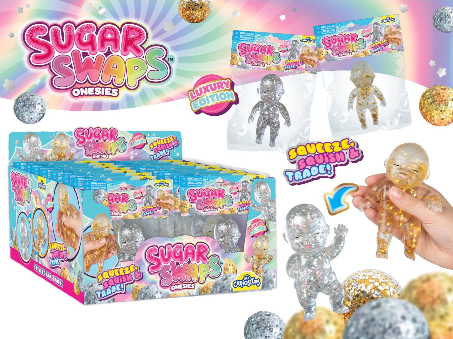 Sugar Swaps Onesies Babies Luxury Edition