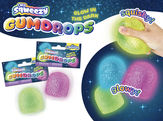 Sqweezy Gumdrops Glow in the Dark