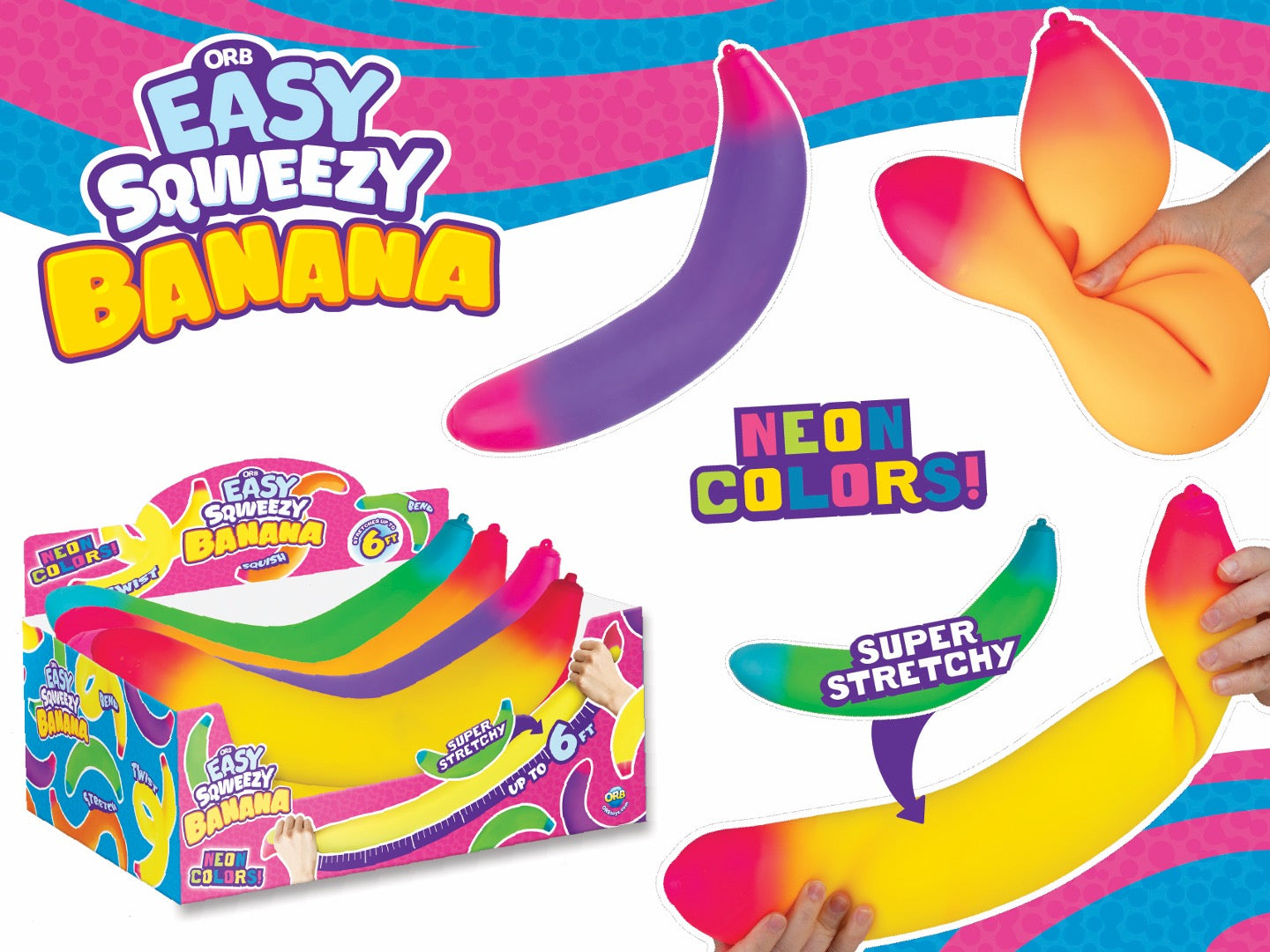 Easy Sqweezy Neon Banana Jumbo