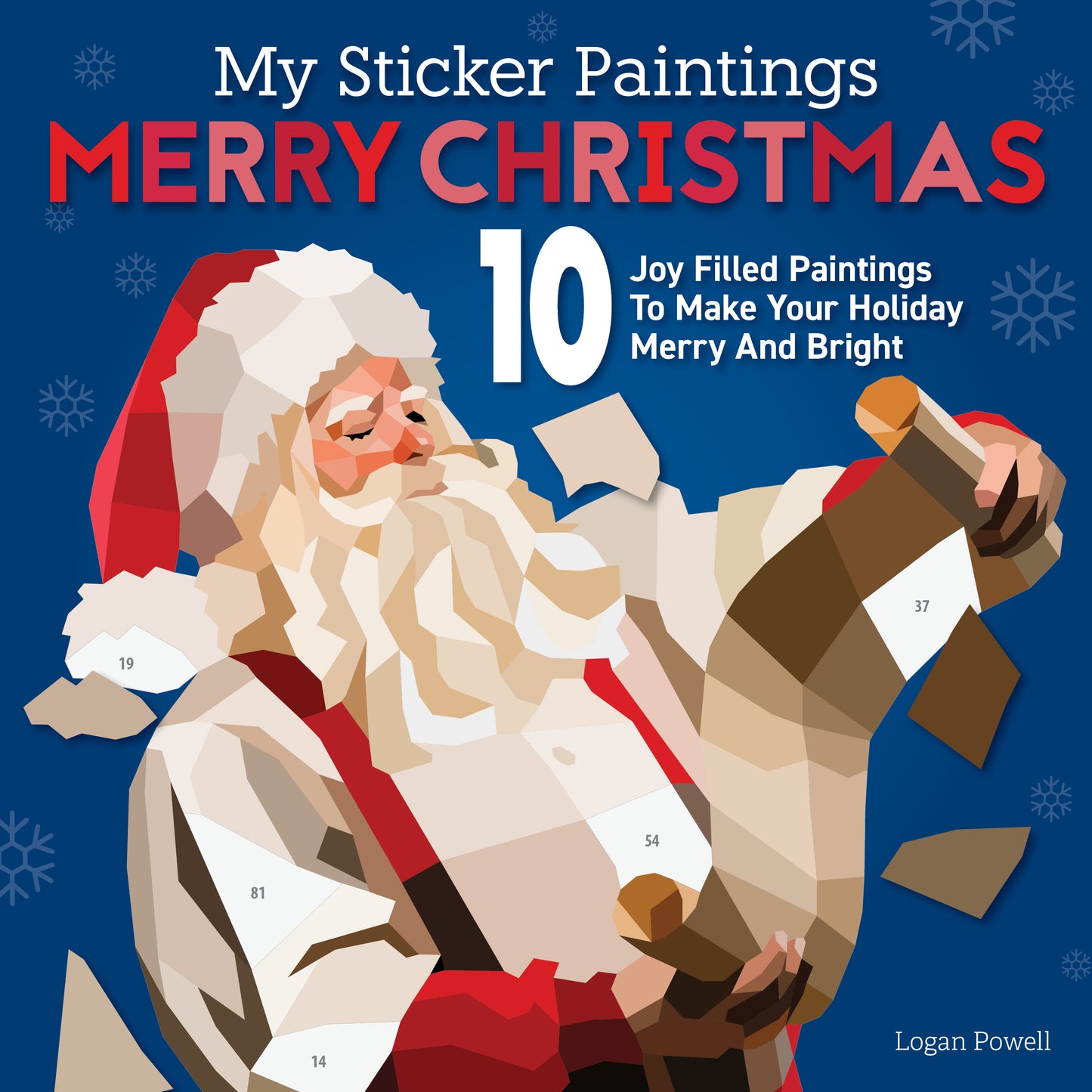 Merry Christmas Sticker Paintings