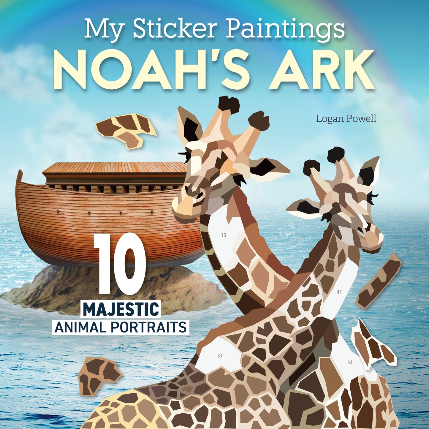 Noah's Ark Sticker Painting