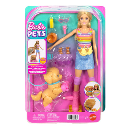 Barbie Skate & Run Pup Doll