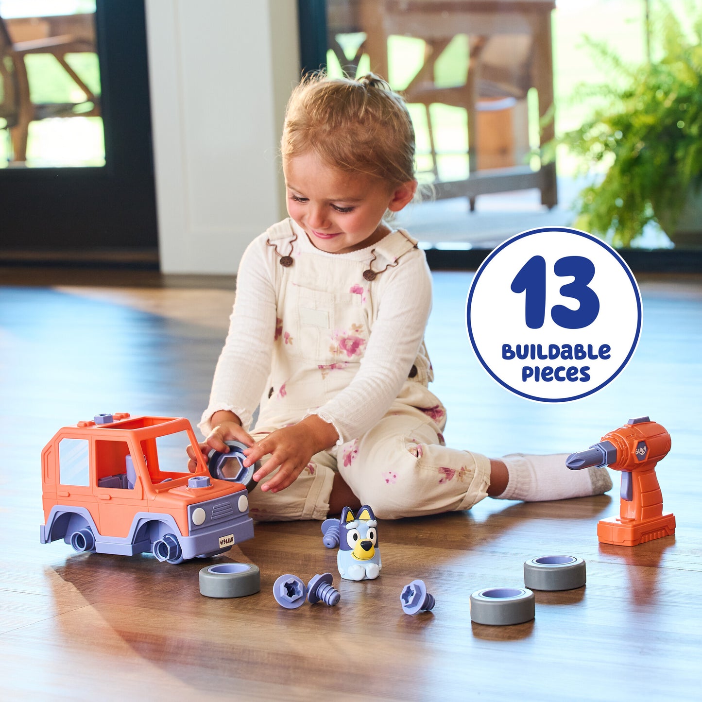 BLUEY BUILD A BUDDY CAR