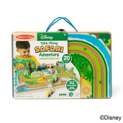 Disney Take-along Safari Wooden Play Set