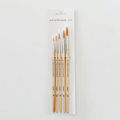 Watercolor Paintbrush Set 5 piece