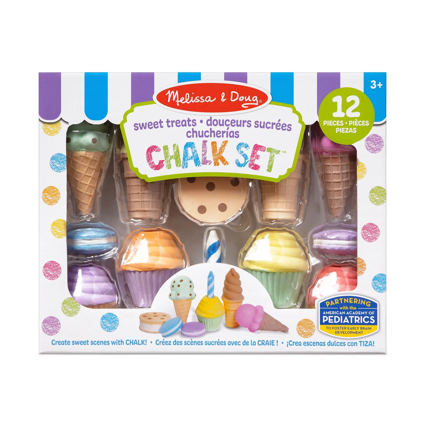 Cake & Ice Cream Chalk Set