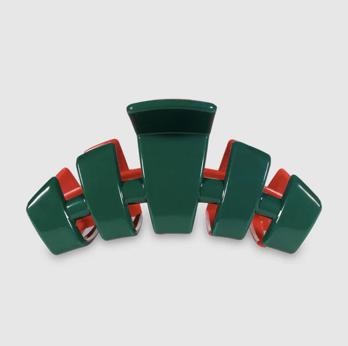 Red & Green Medium Clip