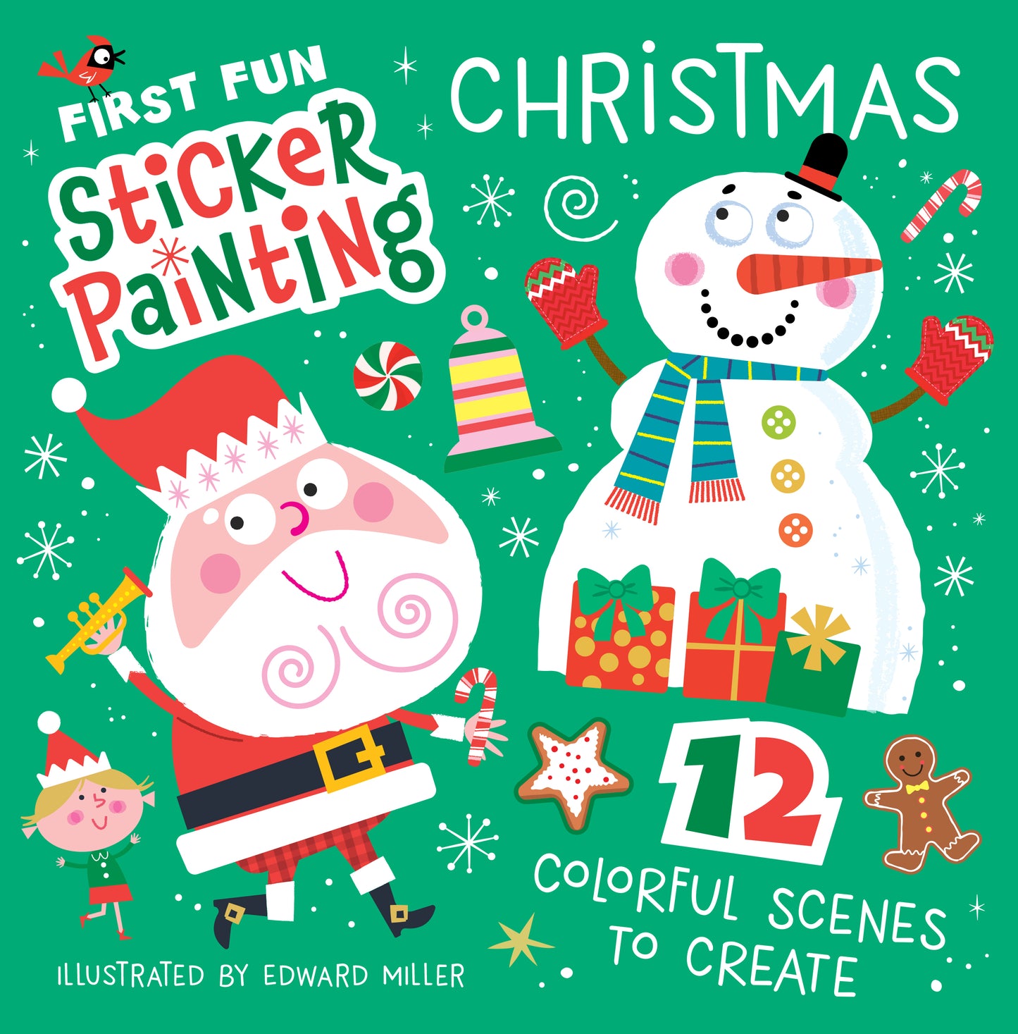 Christmas First Fun Sticker Painting