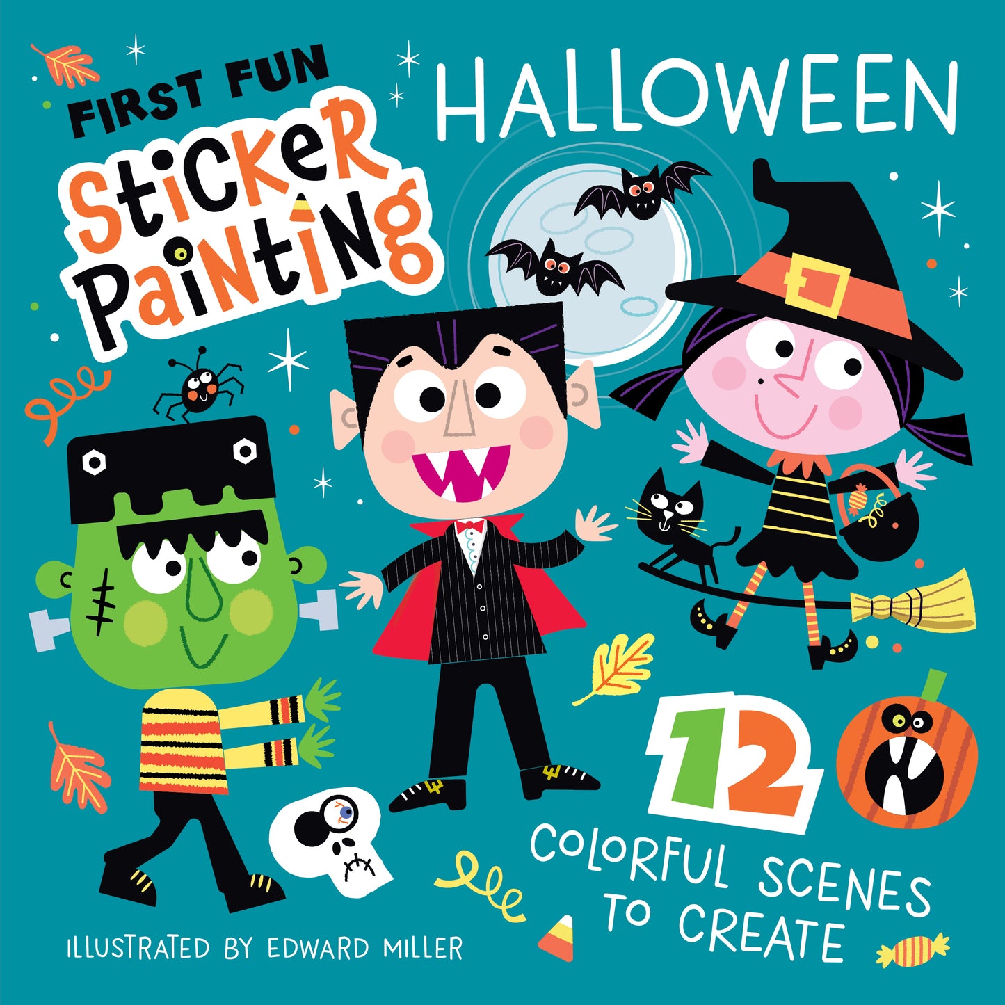 Halloween First Sticker Painting Fun