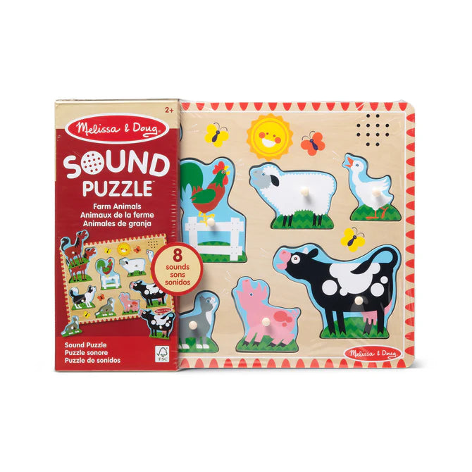 Farm Animals Sound Peg