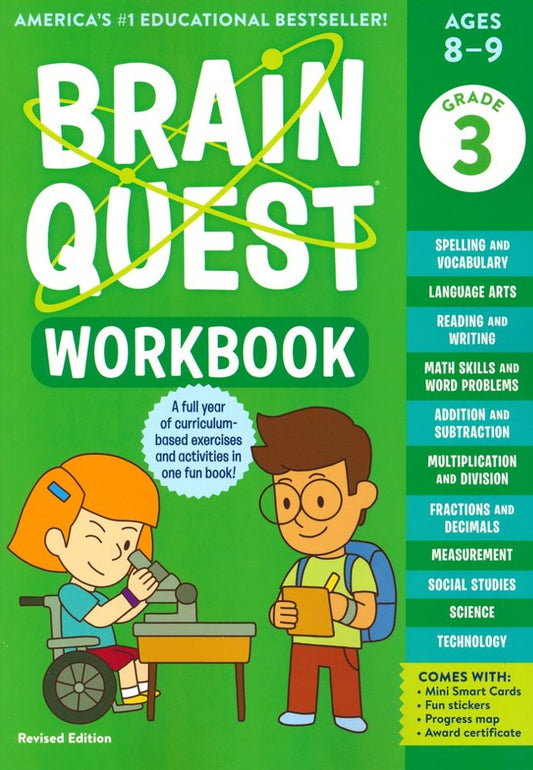 BrainQuest Workbook Grade 3