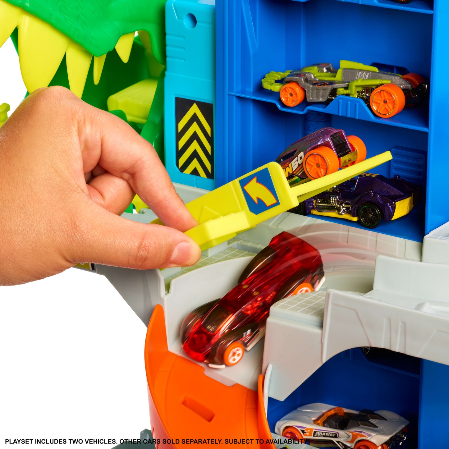 Hot Wheels Ultimate T-Rex Garage