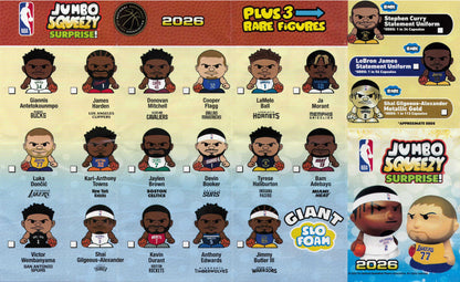 NBA Jumbo SqueezyMates 2026