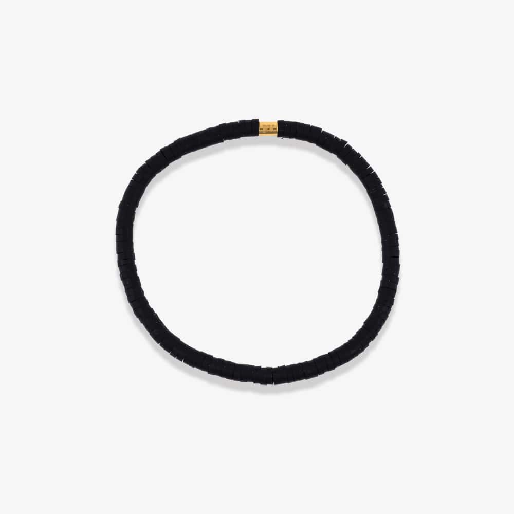Black Disc Bracelet