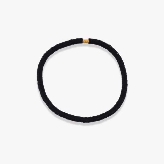 Black Disc Bracelet
