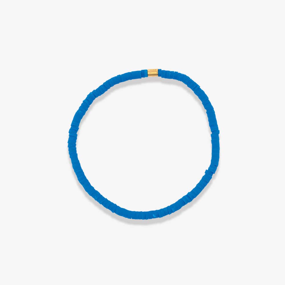 Blue Disc Bracelet