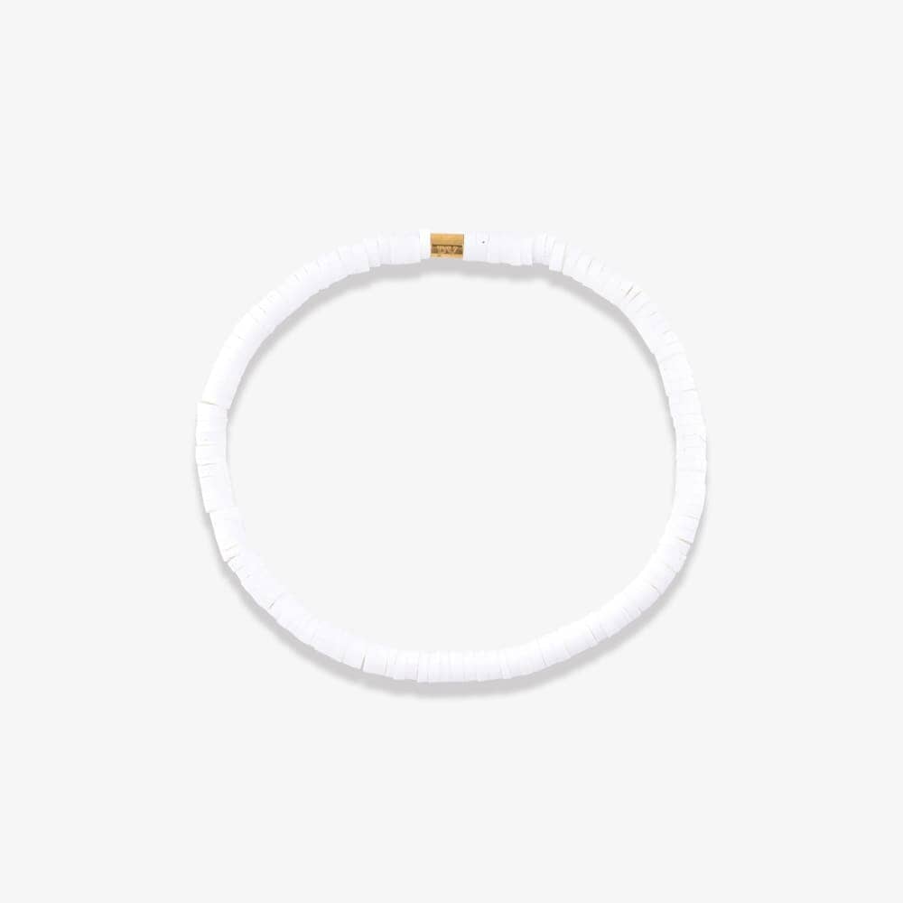 White Stretch Bracelet