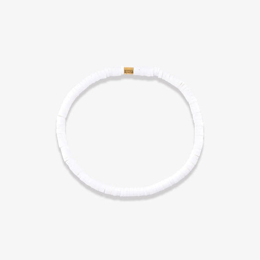 White Stretch Bracelet