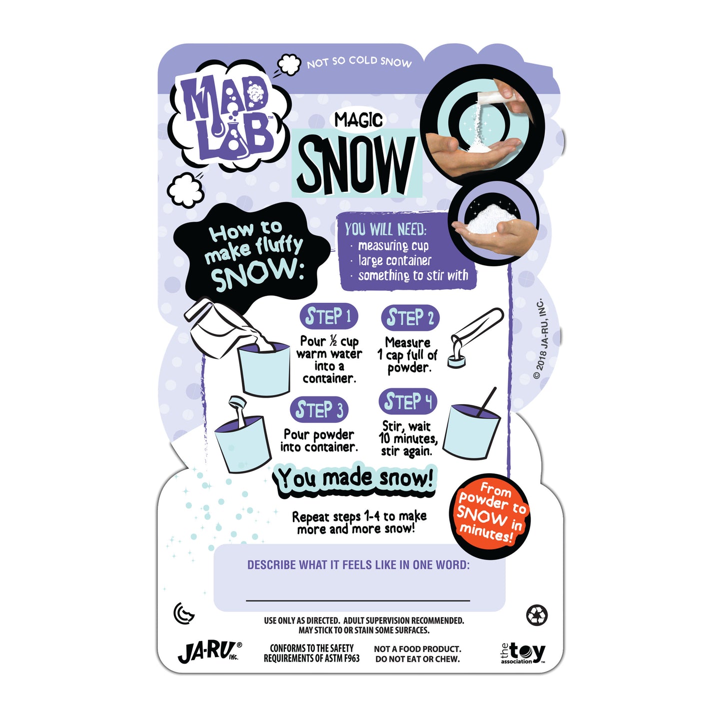 Mad Lab Magic Snow