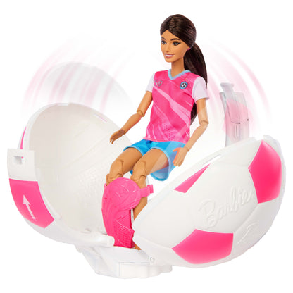 BARBIE® Roll & Reveal™ Soccer Player Doll and Accessories