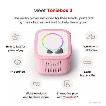 Pink Toniebox 2 Starter Set - Playtime Puppy