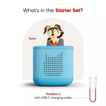 Blue Toniebox 2 Starter Set - Playtime Puppy