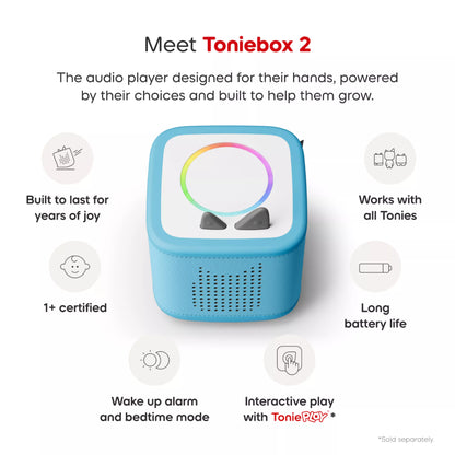 Blue Toniebox 2 Starter Set - Playtime Puppy