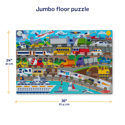 Traffic Jam Floor Puzzle