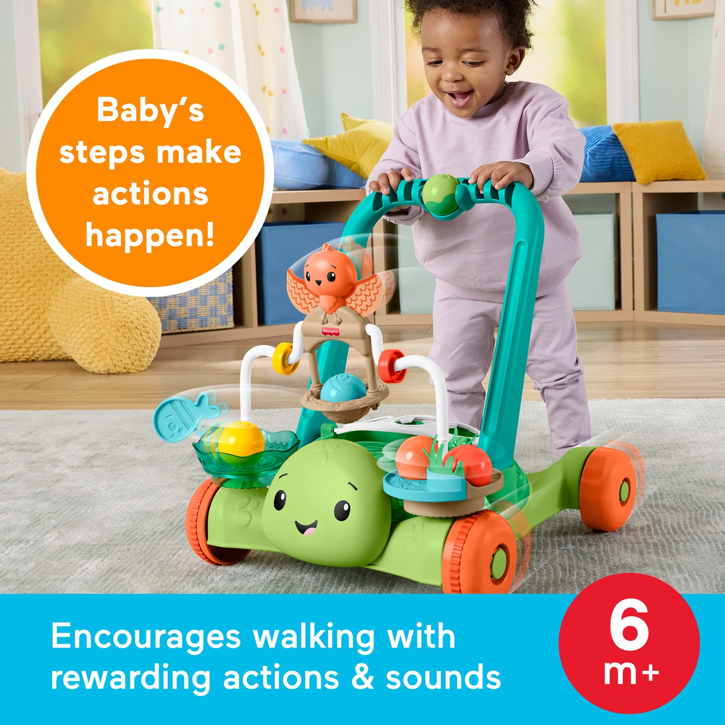 Fisher-Price® Moves with You™ Turtle Walker