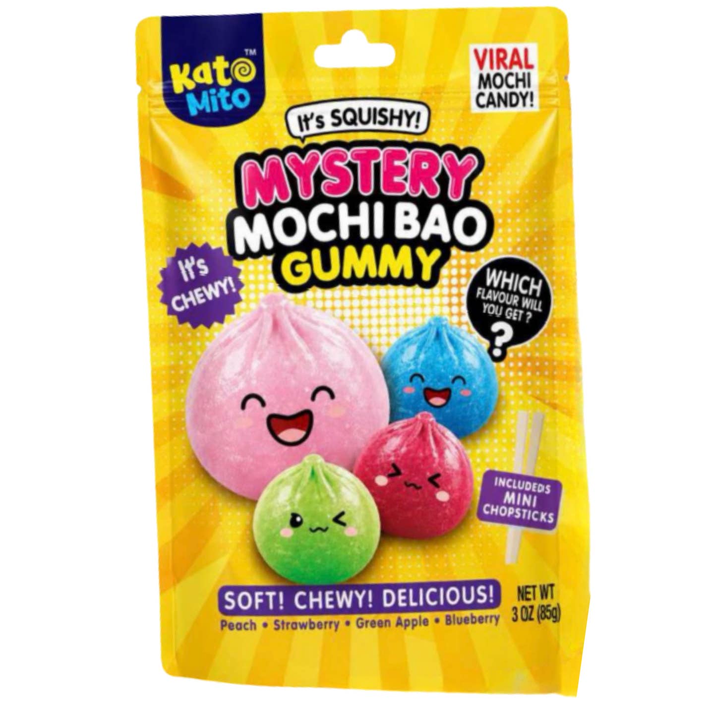 Fruity Mystery Mochi Bao Gummy