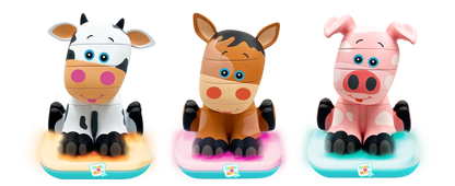 Stack-a-Roos Farm Animals Ast