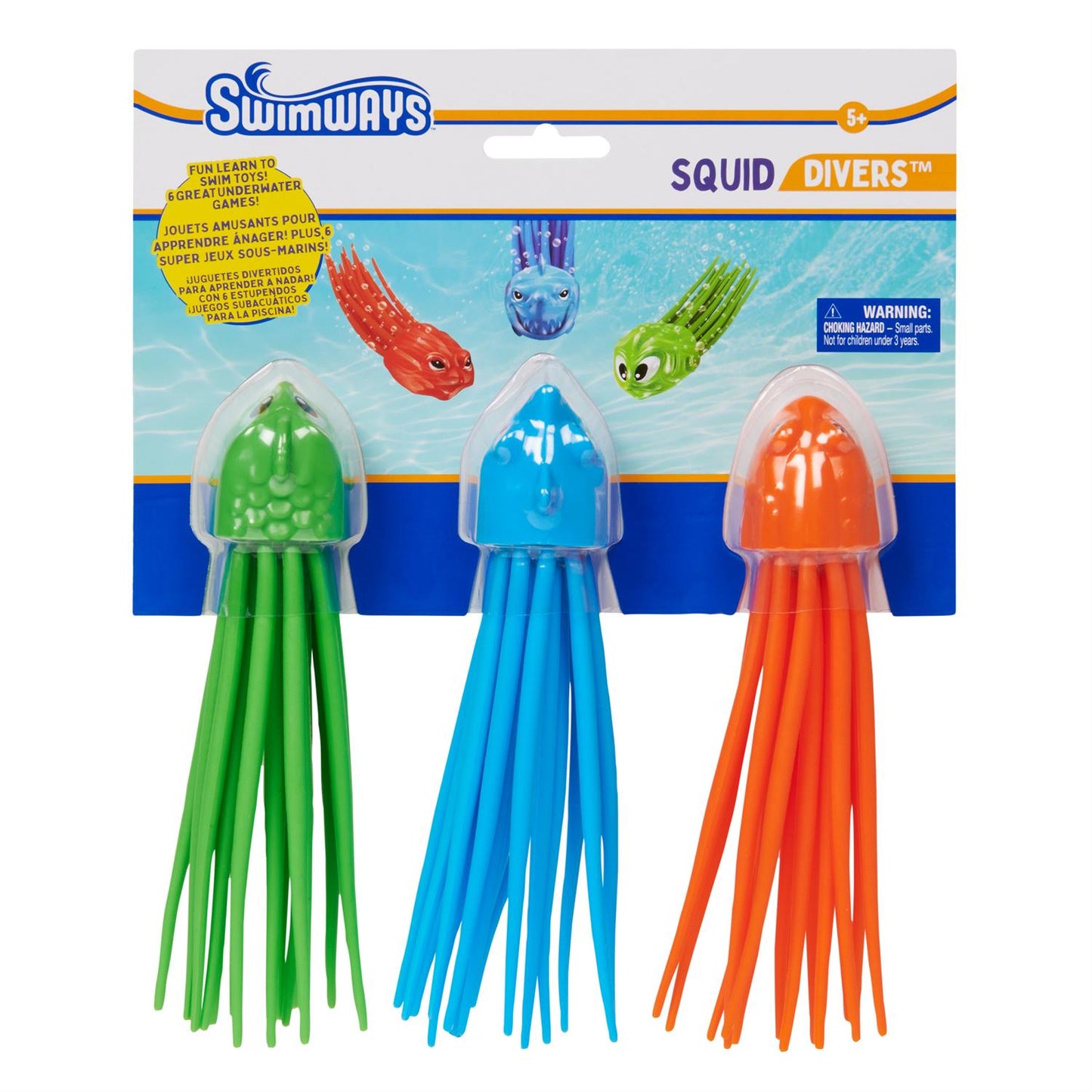 Squidivers 3pk