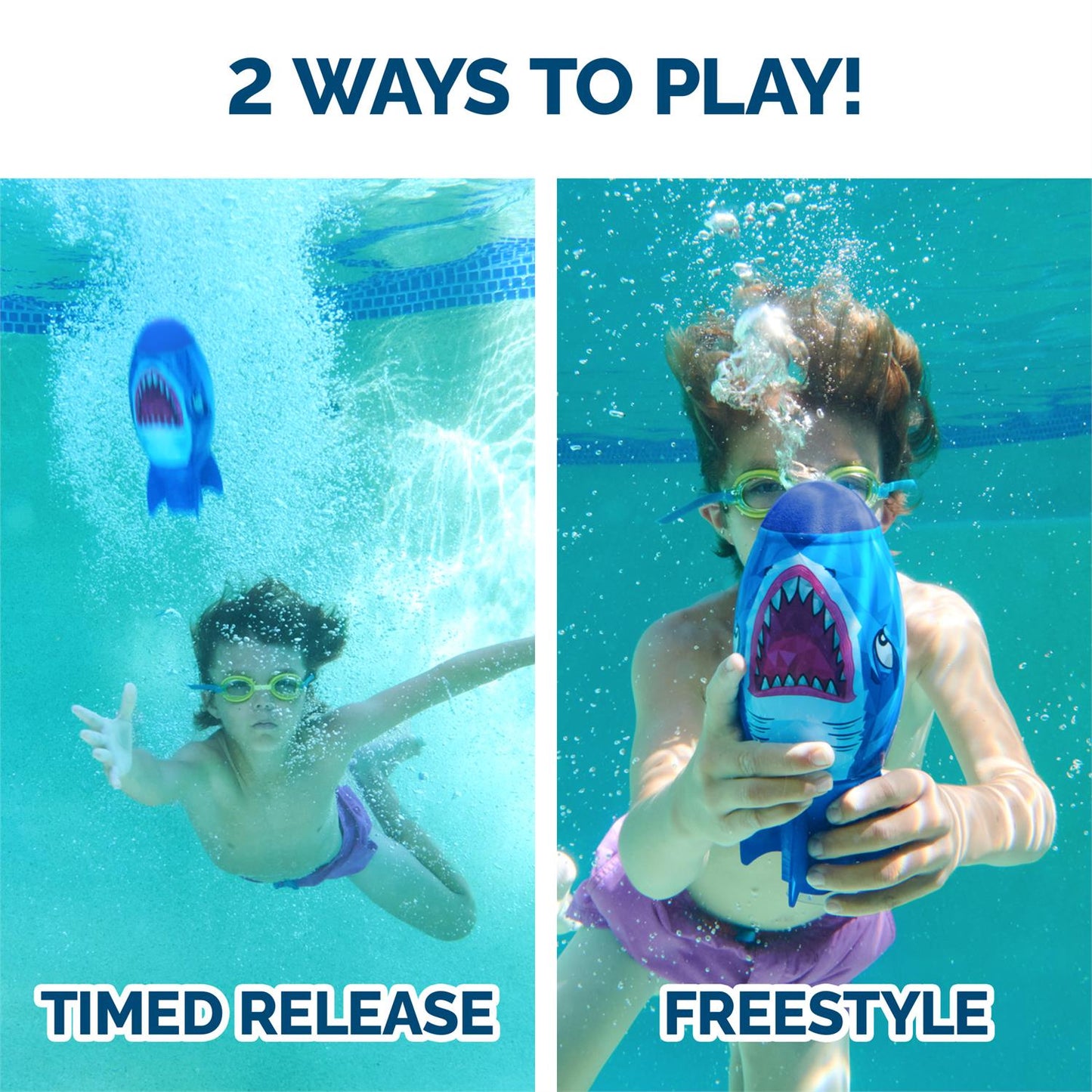 Shark Rocket Pool Toy