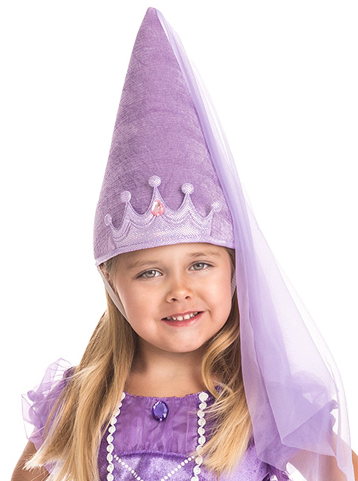 Lilac Princes Cone Hat